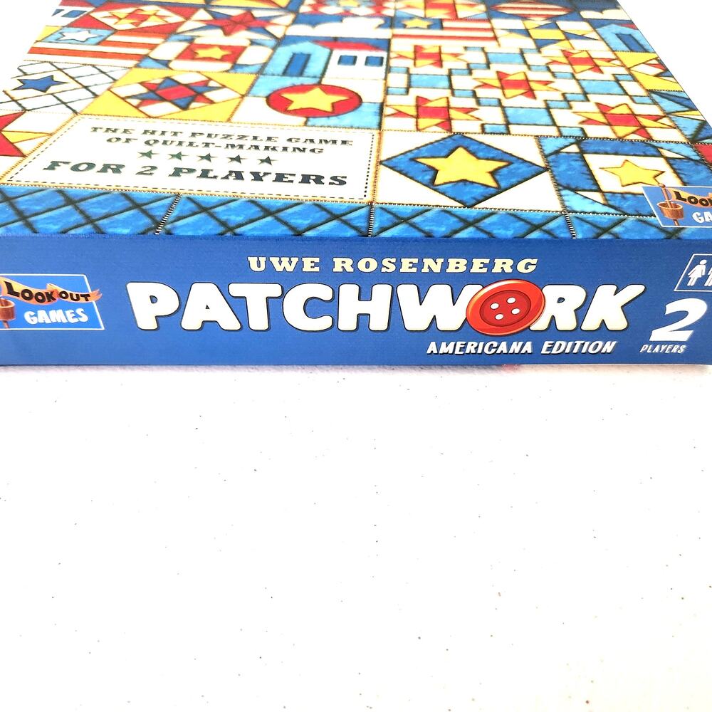 Patchwork Americana Edition Board Game by Lookout Games. Sealed Uwe Rosenberg - Picture 2 of 7